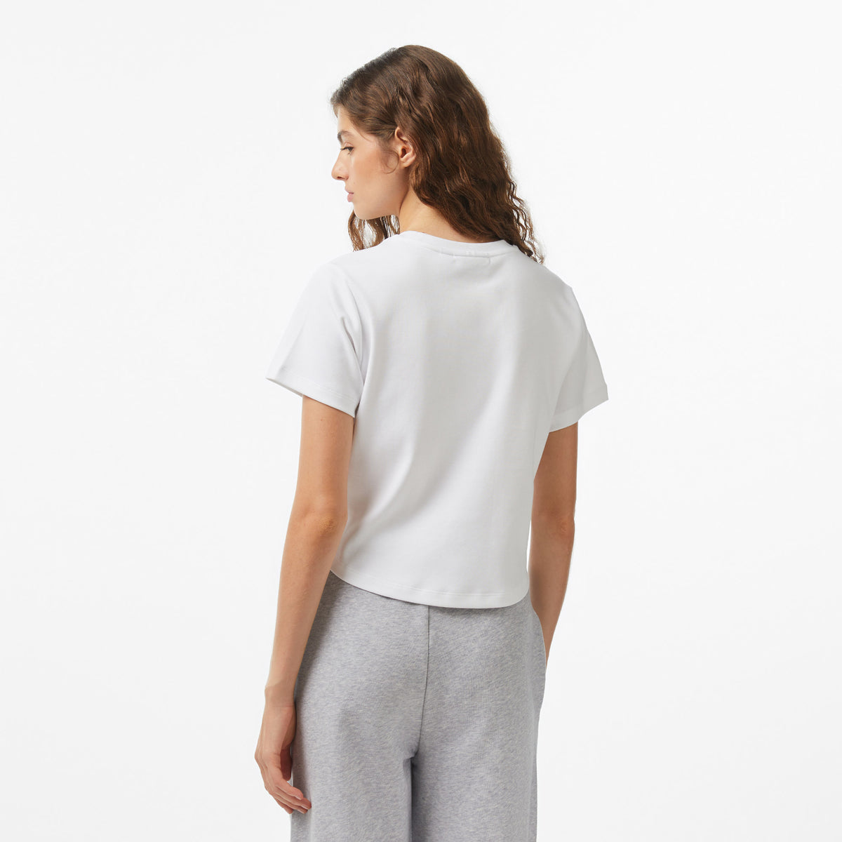 Converse Kadın Beyaz T-shirt