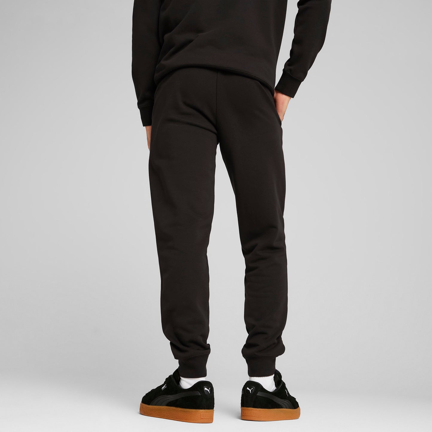 Puma Essentials No 1 Logo Erkek Siyah Eşofman Altı