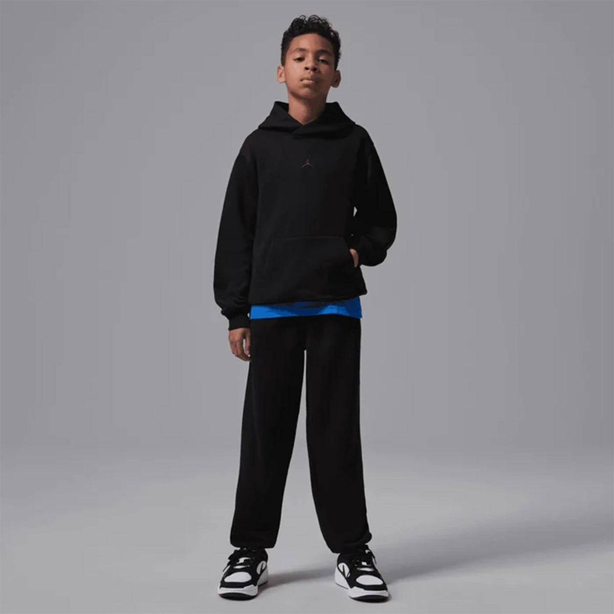 Jordan Core Sport Pullover Çocuk Siyah Sweatshirt