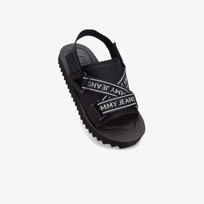 Tommy Jeans Premium Eva Kadın Siyah Sandalet