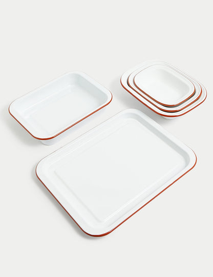 Emaye 24 Cm Turta Kabı