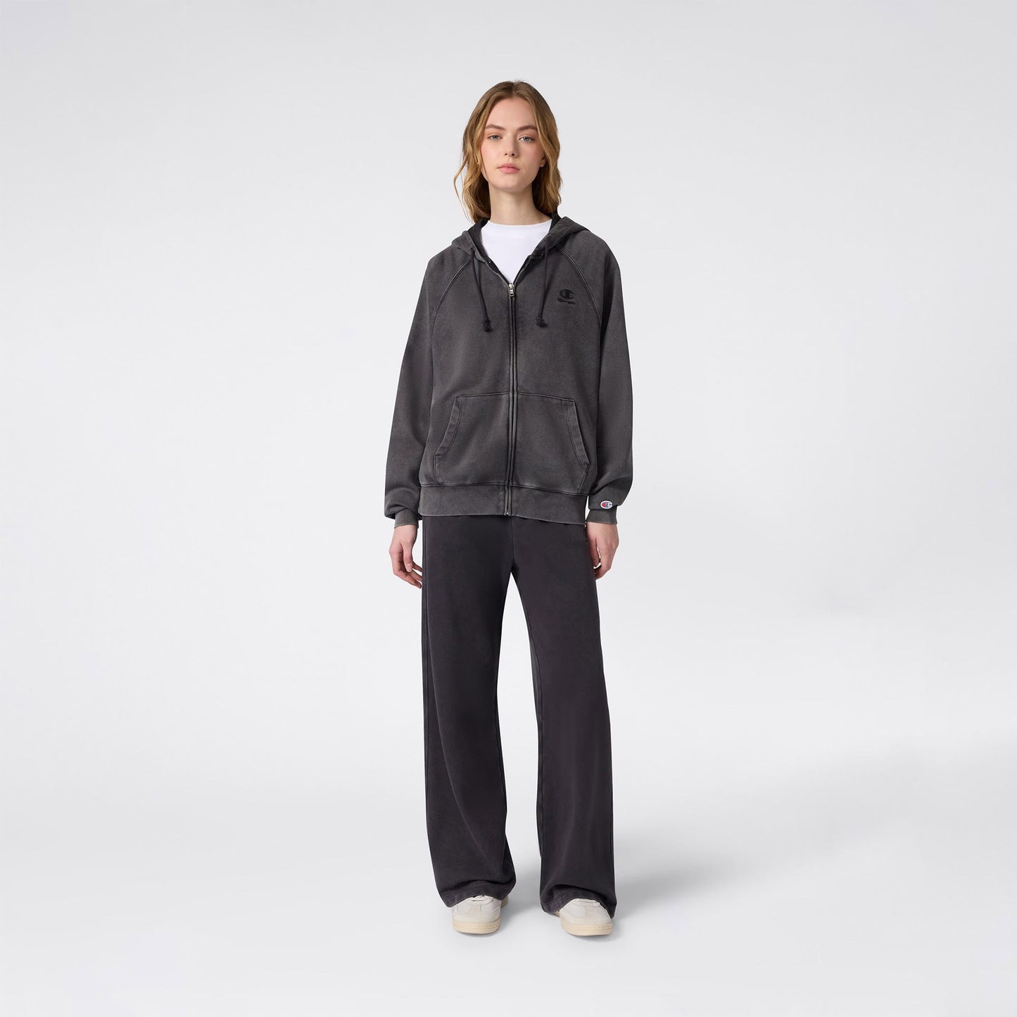 Champion Wide Leg Kadın Gri Eşofman Altı