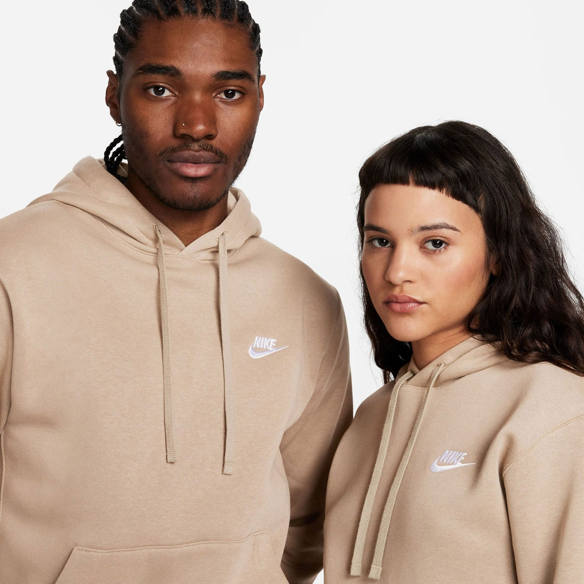 Nike Sportswear Club Fleece Unisex Bej Sweatshirt