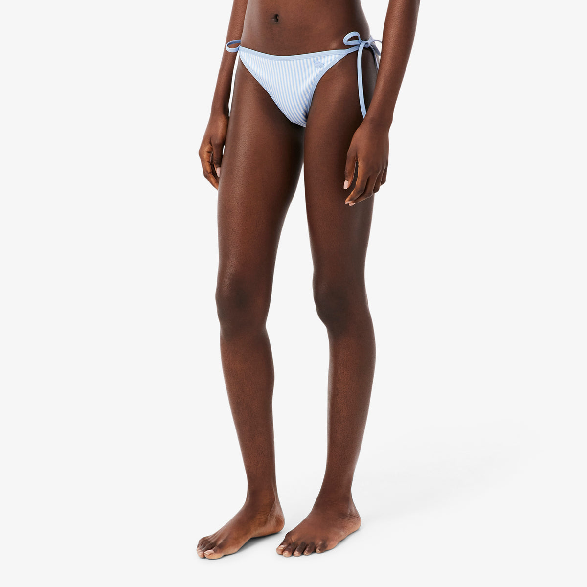 Lacoste Çizgili Kadın Mavi Bikini