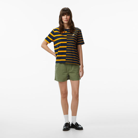 Tommy Hilfiger Kadın Yeşil Keten Şort