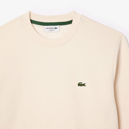 Lacoste Erkek Bisiklet Yaka Krem Sweatshirt