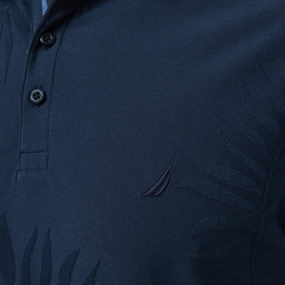 Nautica Erkek Lacivert Classic Fit Desenli Polo
