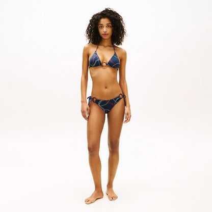 Tommy Hilfiger Elevated Kadın Lacivert Bikini Üstü