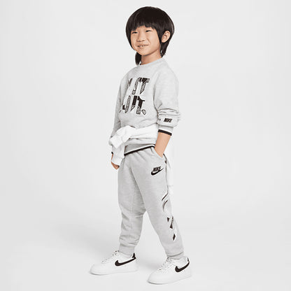 Nike Sportswear 'outside The Lines' Çocuk Gri Eşofman Altı