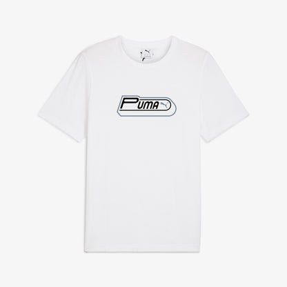 Puma Future Archive Graphic Unisex Beyaz T-shirt