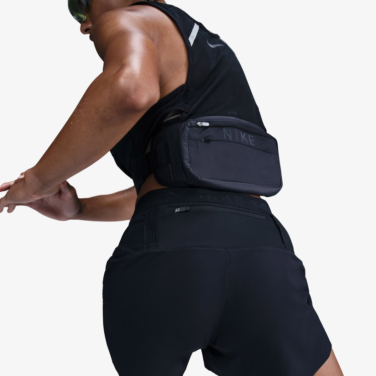Nike Trail Kadın Siyah Koşu Şortu