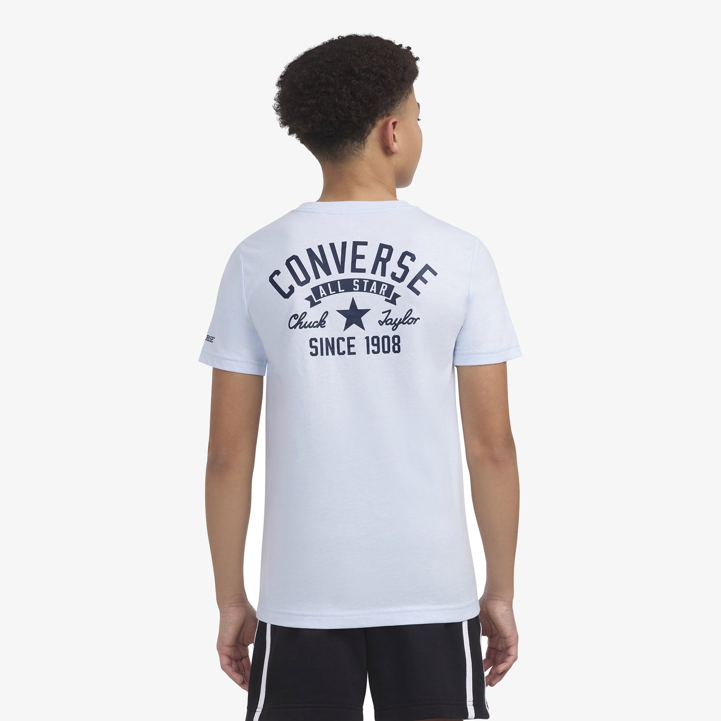 Converse Chuck Taylor All Star Çocuk Mavi T-shirt