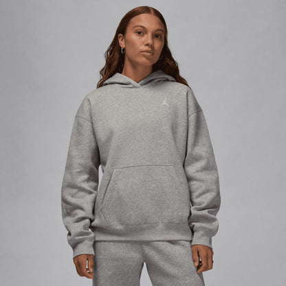 Jordan Brooklyn Fleece Pullover Kadın Gri Hoodie