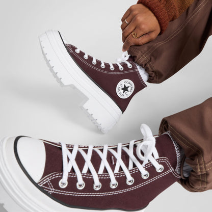 Converse Chuck Taylor All Star Lugged Heel Unisex Bordo Platform Sneaker