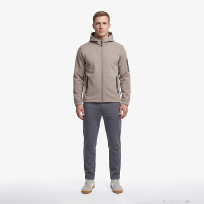 Nautica Erkek Kahverengi Kapüşonlu Sweatshirt