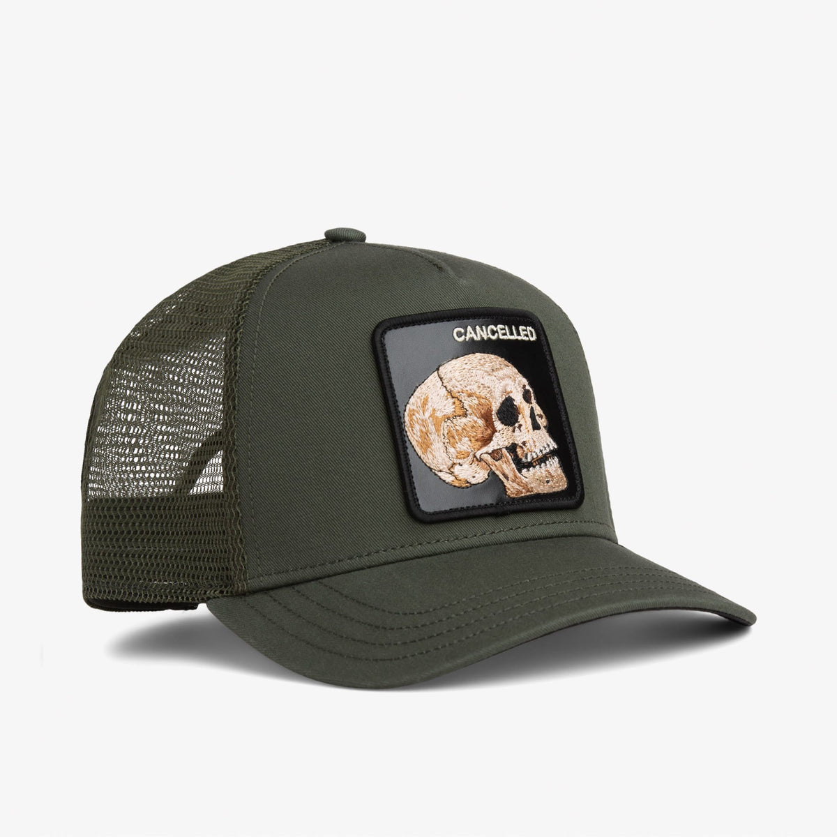 Goorin Bros The Cancelled Skull Unisex Yeşil Şapka