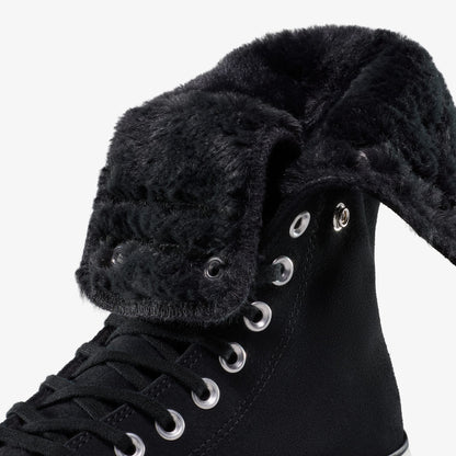 Converse Chuck Taylor All Star Fold Over Lift Kadın Siyah Sneaker