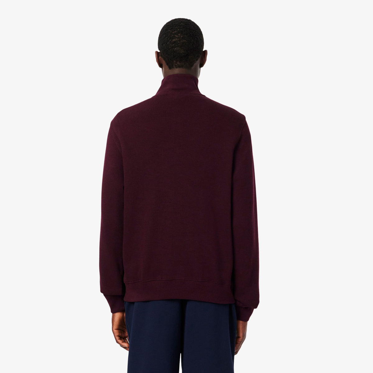 Lacoste Regular Fit Erkek Bordo Sweatshirt
