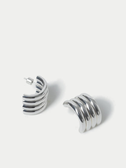 Dikey Düzeyli Stud Küpeler
