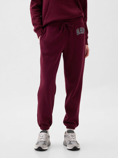 Bordo Gap Logo Jogger Fleece Eşofman Altı
