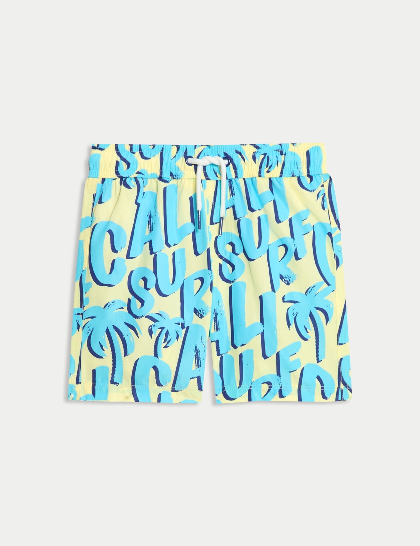 Cali Surf Baskılı Deniz Şortu (2-8 Yaş)