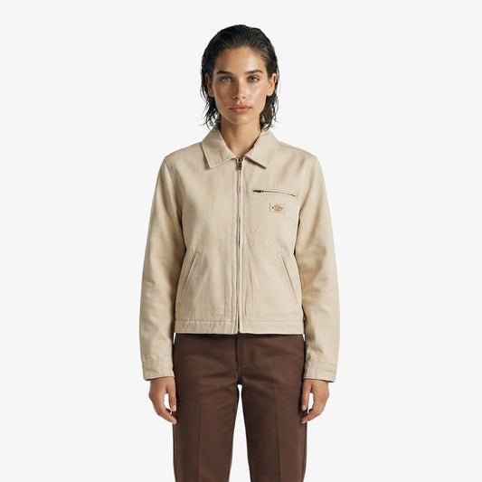 Dickies Unlined Canvas Painter Kadın Bej Ceket