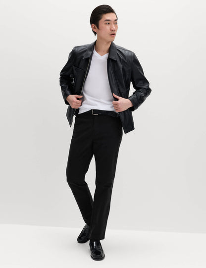 Regular Fit Lastikli Bel Chino