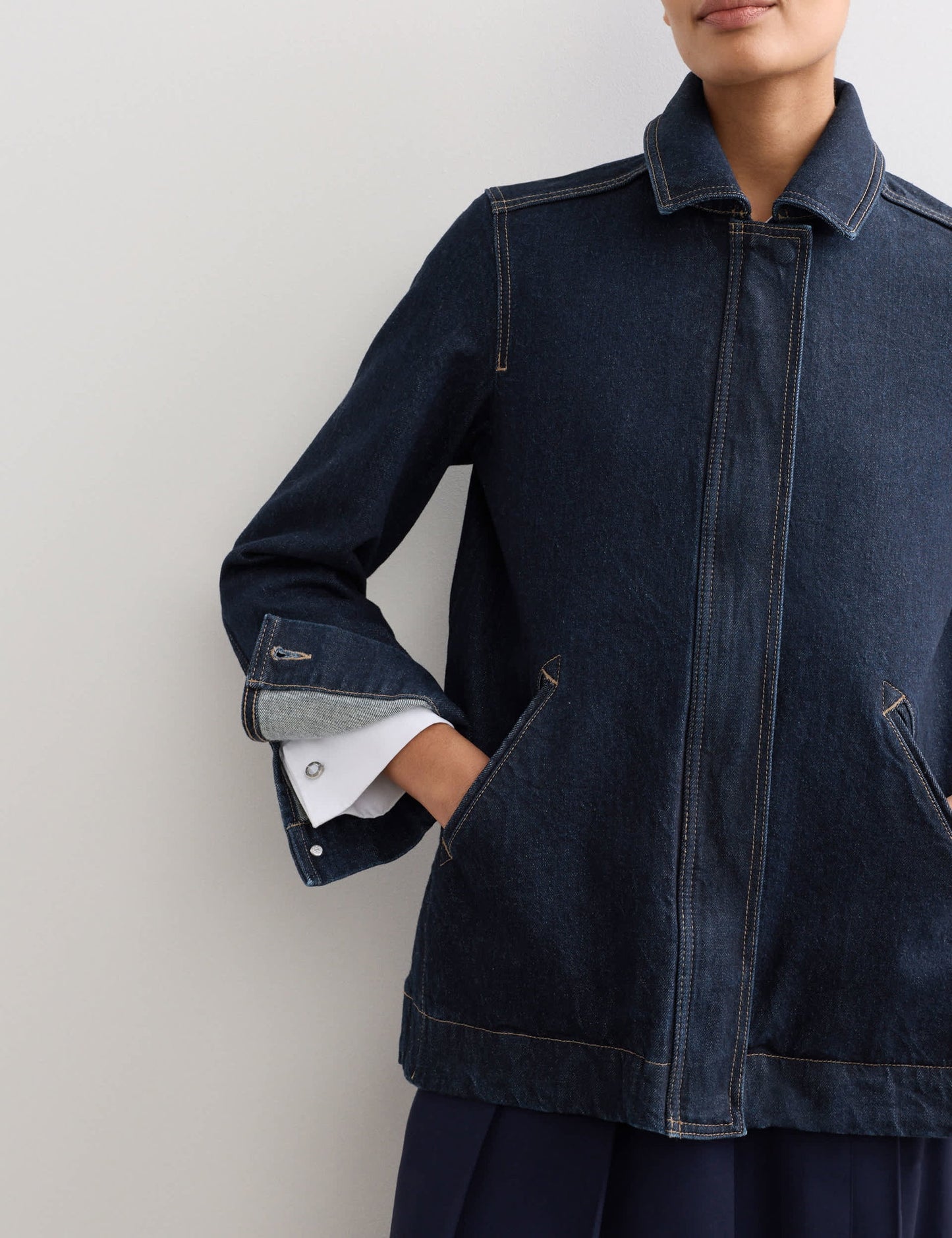 Denim Trucker Ceket