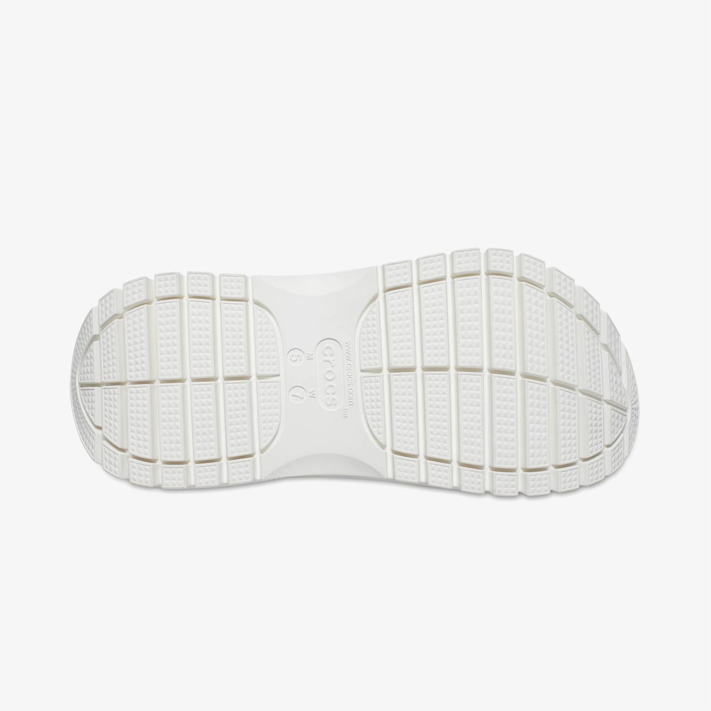Crocs Classic Mega Crush Kadın Beyaz Terlik