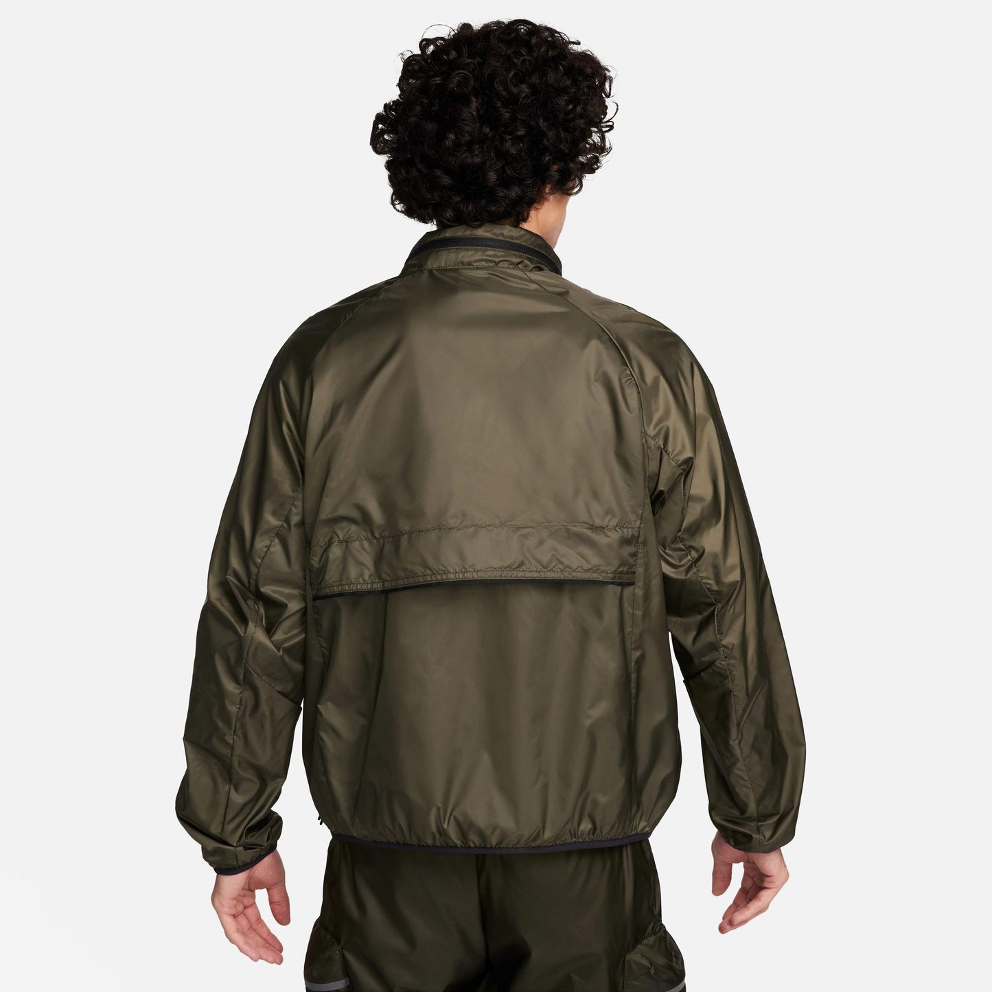 Nike Sportswear Tech Dokuma Erkek Yeşil Ceket