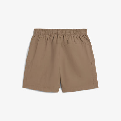 Puma Wardrobe Ess Cargo Unisex Kahverengi Şort