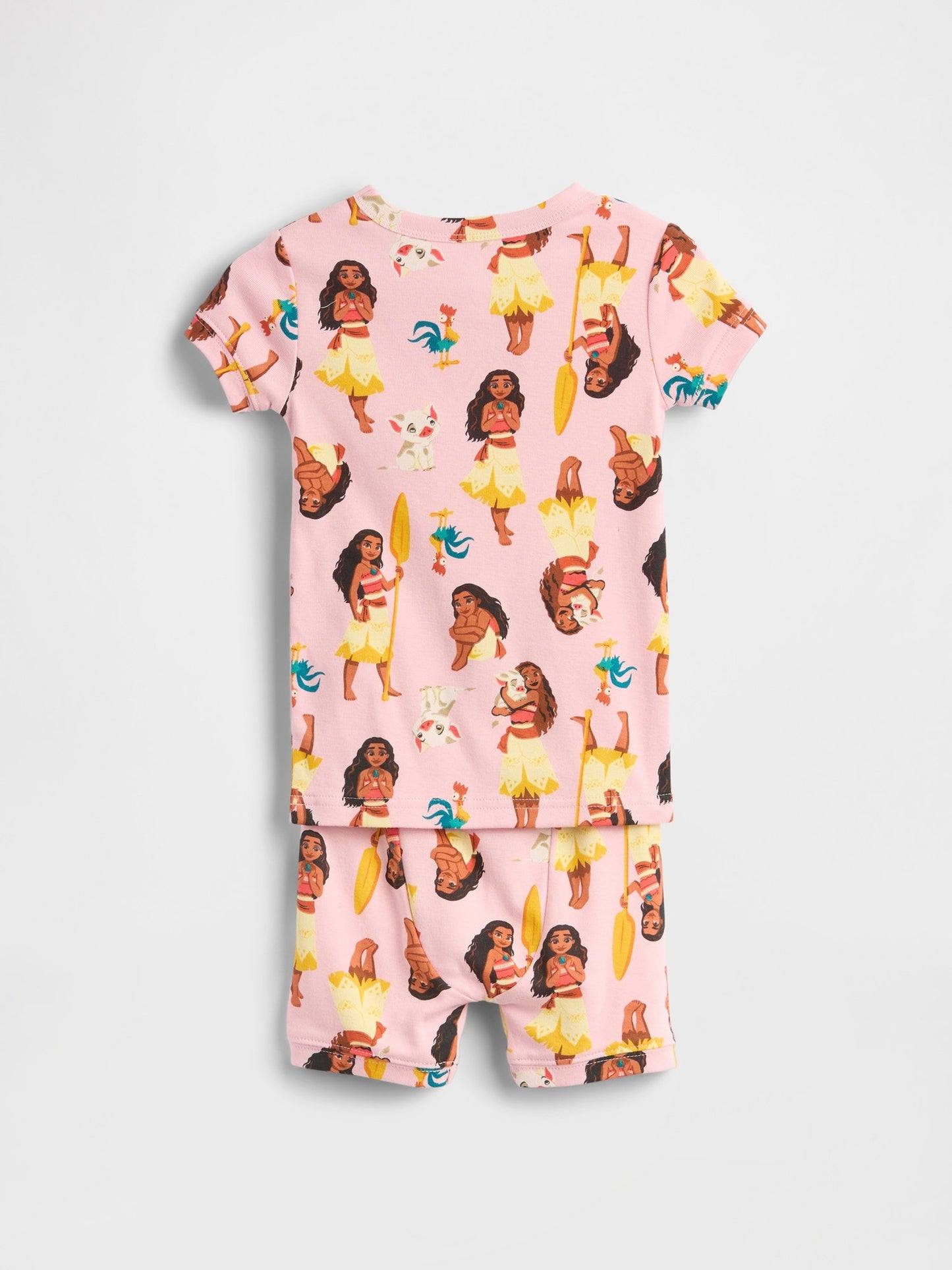 Turuncu Gap × Disney Bebek Ve Yürümeye Başlayan Çocuklar Organik Brushed Pamuk Pijama Takımı
