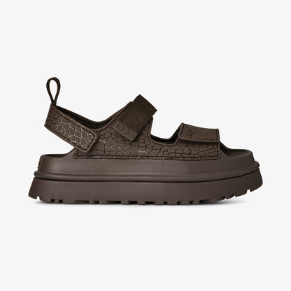 Ugg Goldenglow Embossed Kadın Kahverengi Sandalet