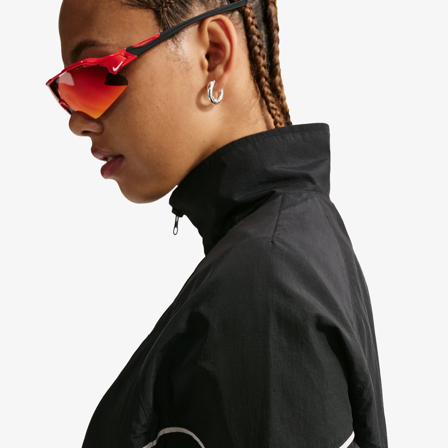 Nike Windrunner Kadın Siyah Ceket