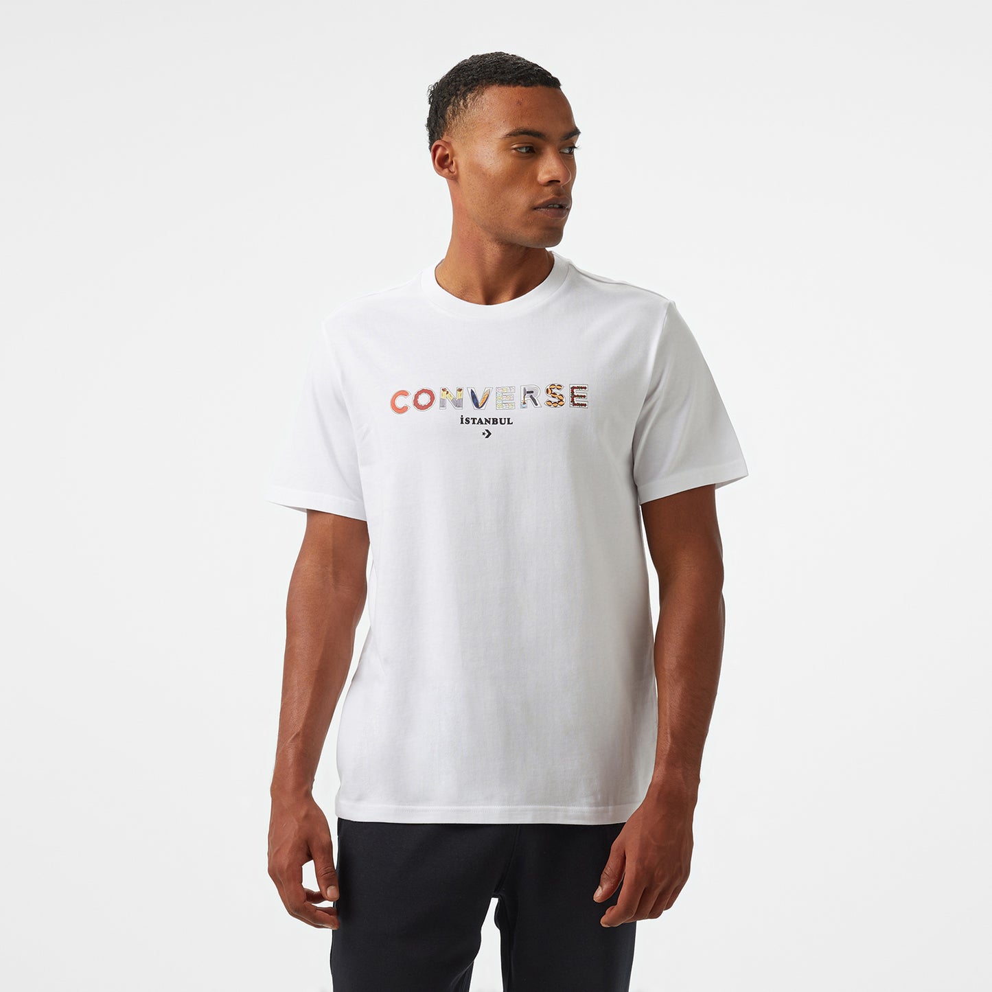 Converse Classic Unisex Beyaz Tişört