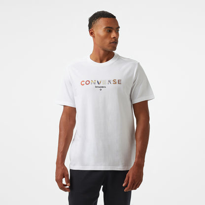 Converse Classic Unisex Beyaz Tişört