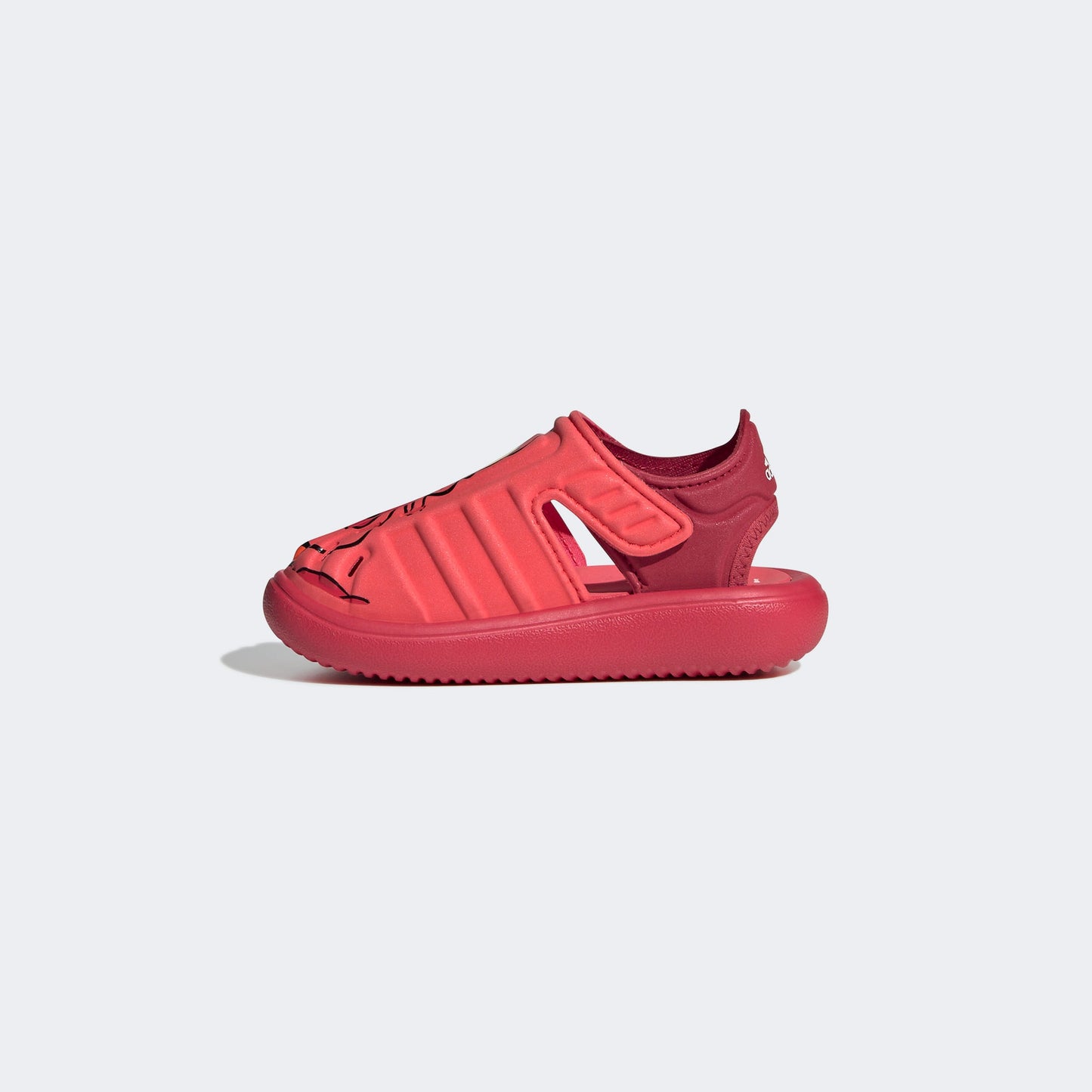 Adidas Sebastian Bebek Kırmızı Sandalet