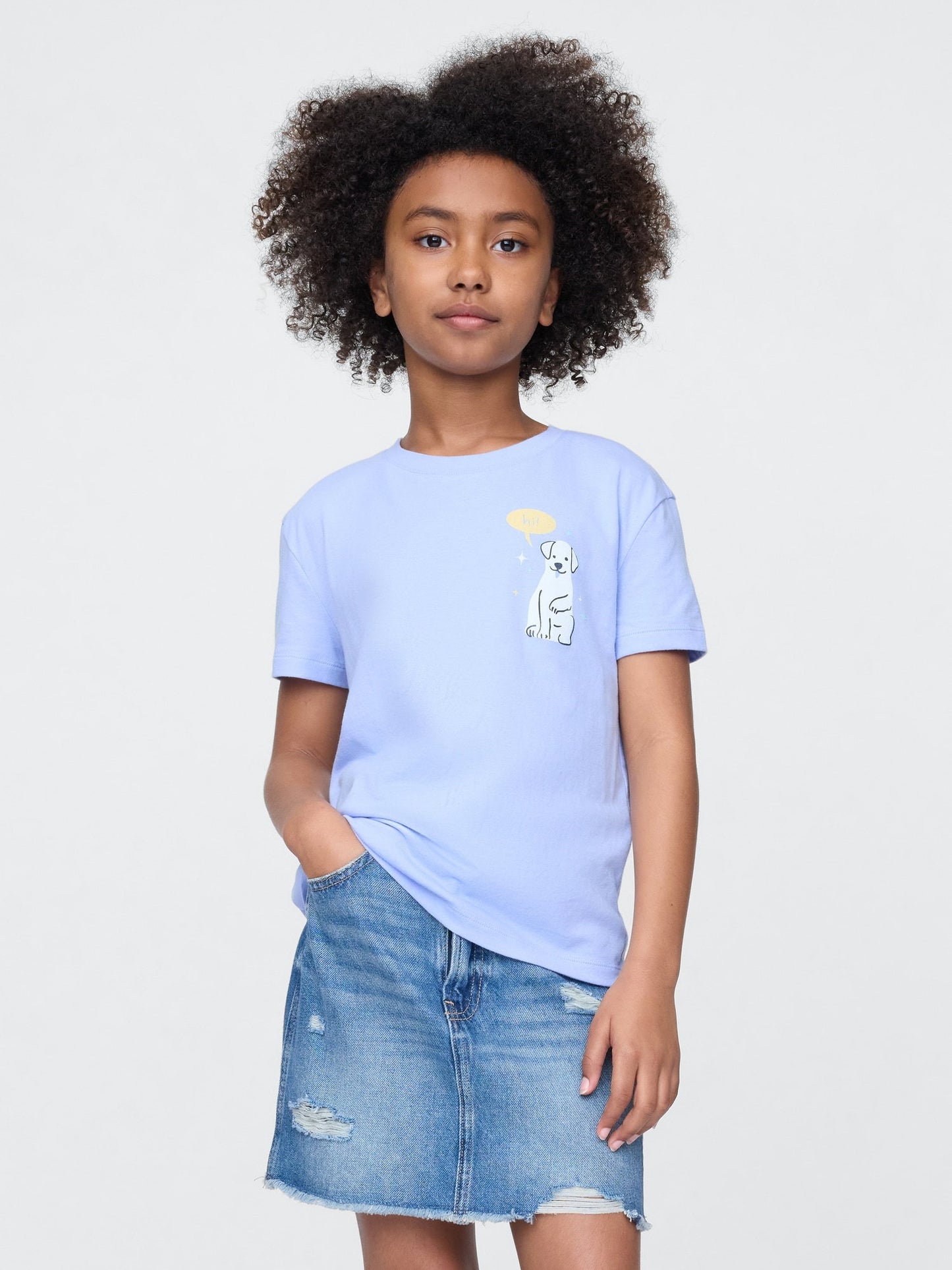 Mavi Grafik T-shirt