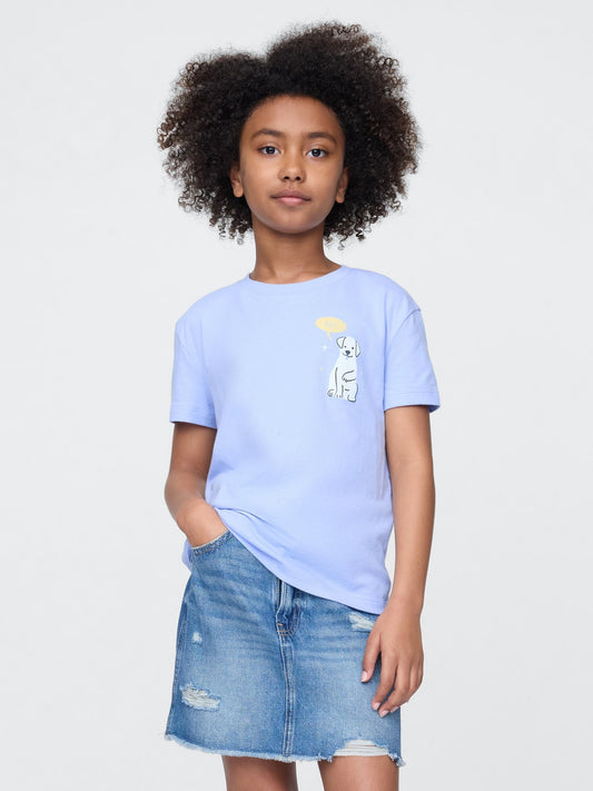 Mavi Grafik T-shirt