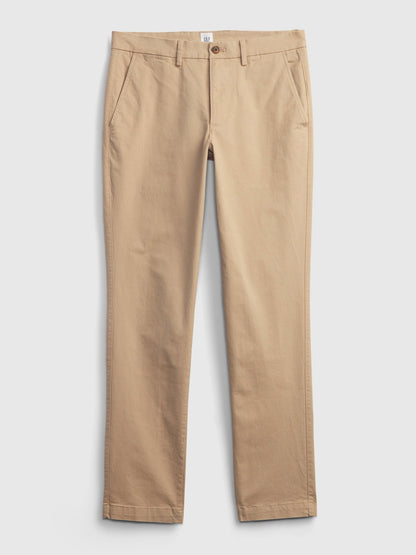 Açık Kahverengi Slim Khaki Pantolon