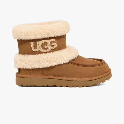 Ugg Ultra Mini Fluff Kadın Kahverengi Bot