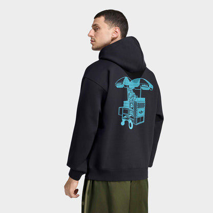 Adidas Food Cart Hd Erkek Siyah Sweatshirt