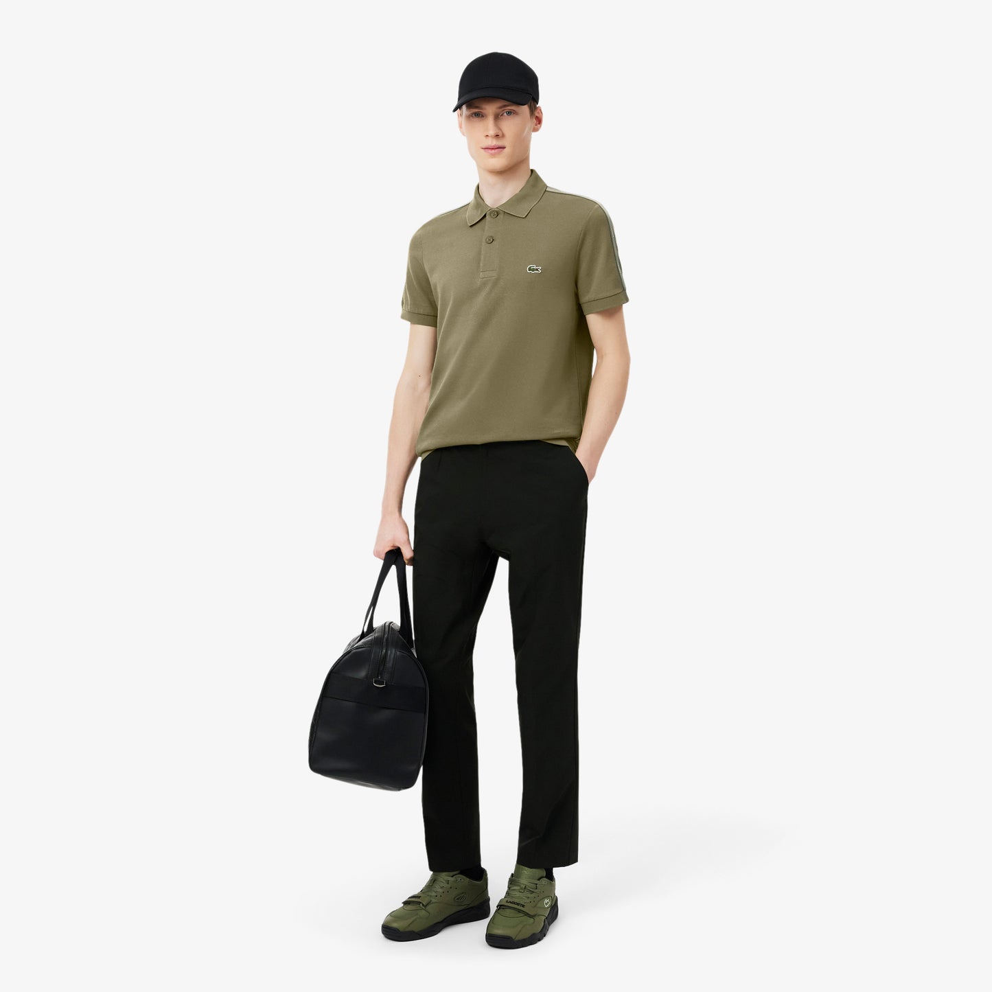 Lacoste Regular Fit Erkek Haki Polo
