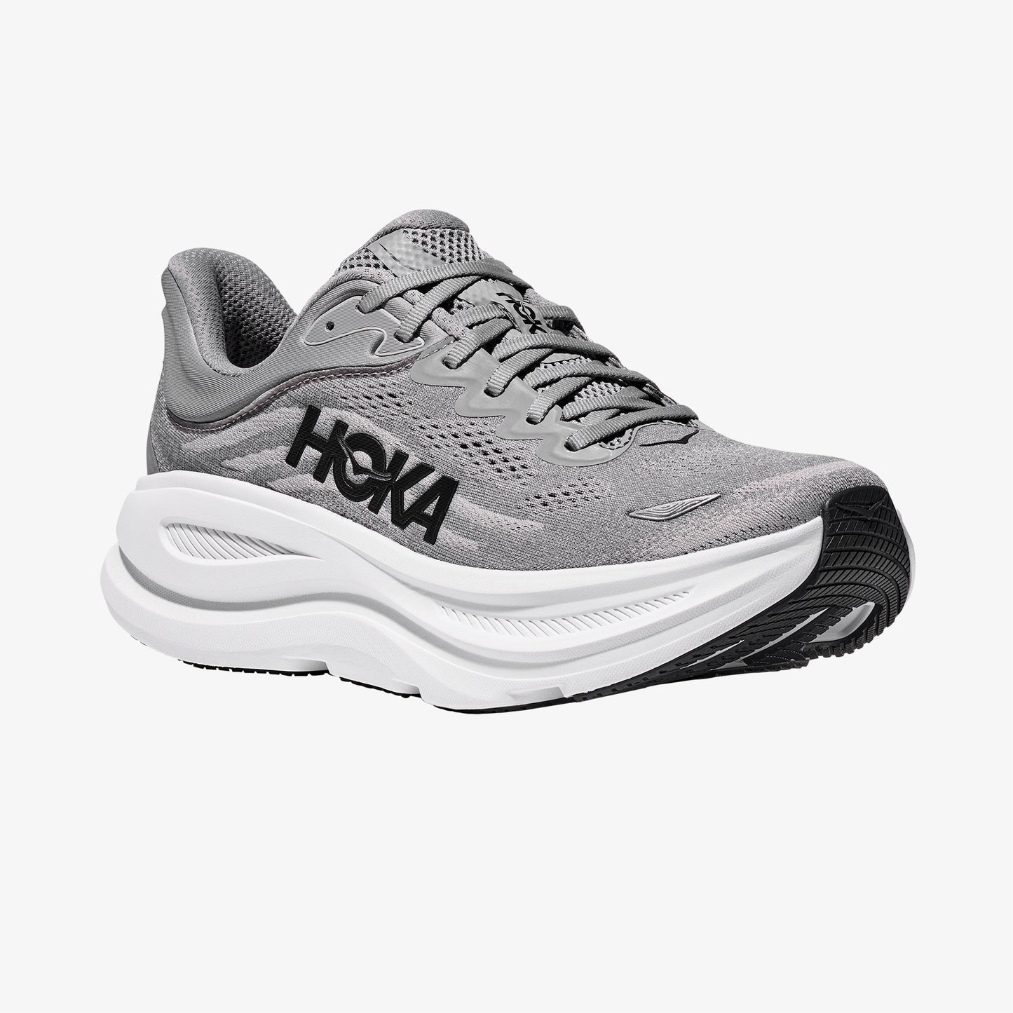 Hoka Bondi 9 Erkek Gri Spor Ayakkabı