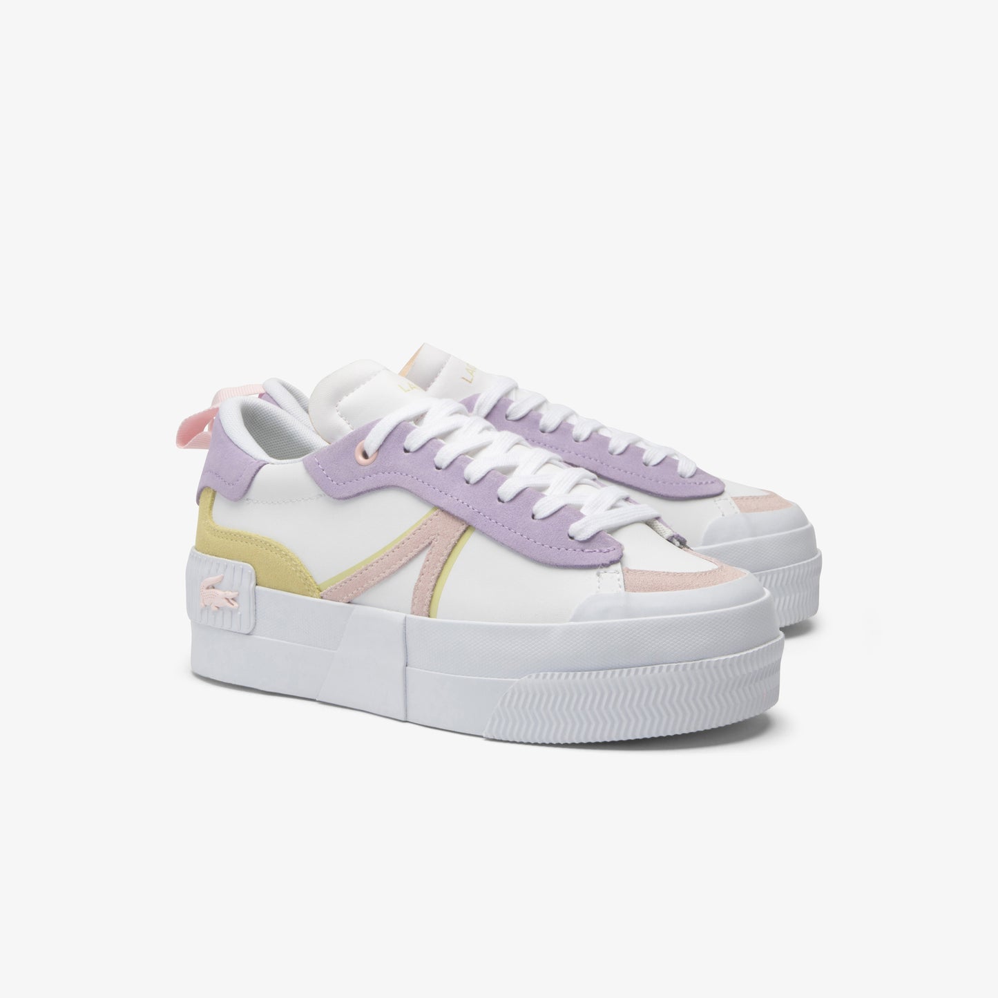 Lacoste L004 Platform Kadın Beyaz Sneaker