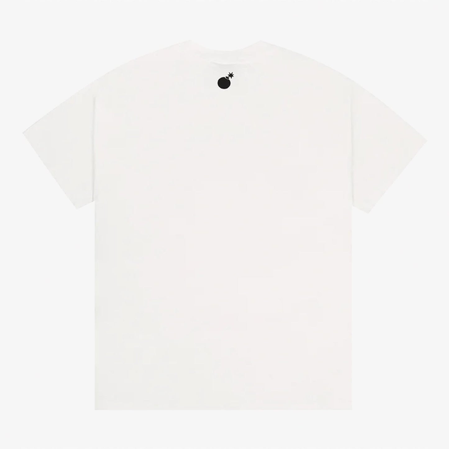 The Hundreds Y2k Bar Logo Erkek Beyaz T-shirt