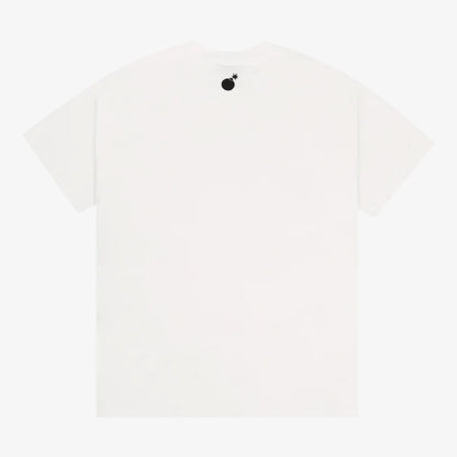 The Hundreds Y2k Bar Logo Erkek Beyaz T-shirt