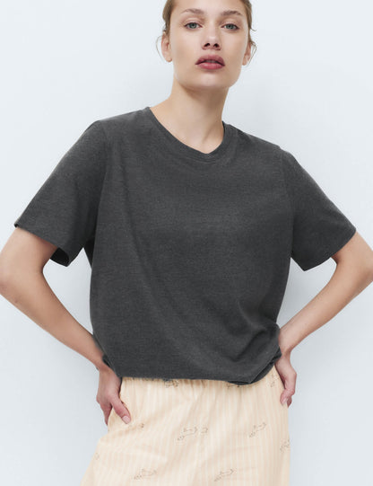 Desenli Pijama Takımı