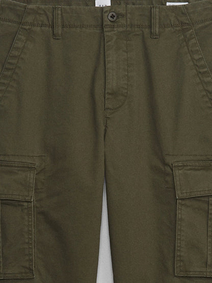 Haki Gapflex Straight Kargo Washwell™ Pantolon