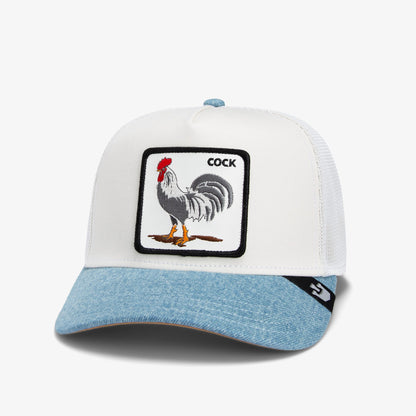 Goorin Bros Rooster Fan Instution Club Unisex Beyaz Şapka